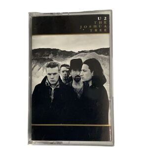 U2 The Joshua Tree Cassette Tape 1987 Island Records Vintage Dolby Sound